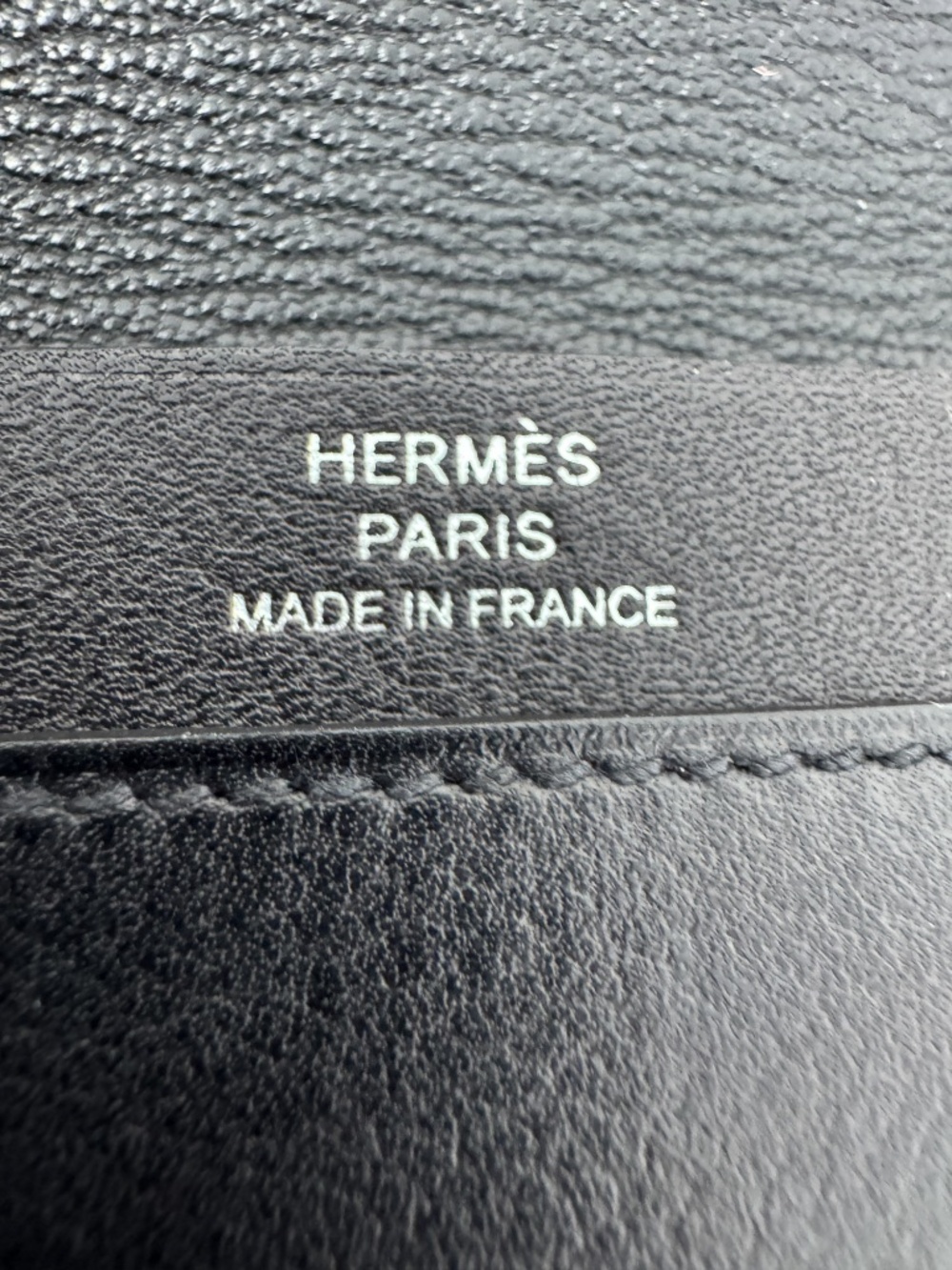 Hermes Noir Evercolor R.M.S. Cardholder - Picture 8 of 9